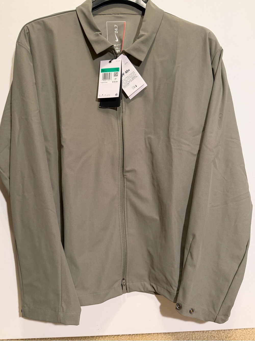 Nike Men’s 24/7 Perfectstretch Dri-Fit UV Shirt Jacket